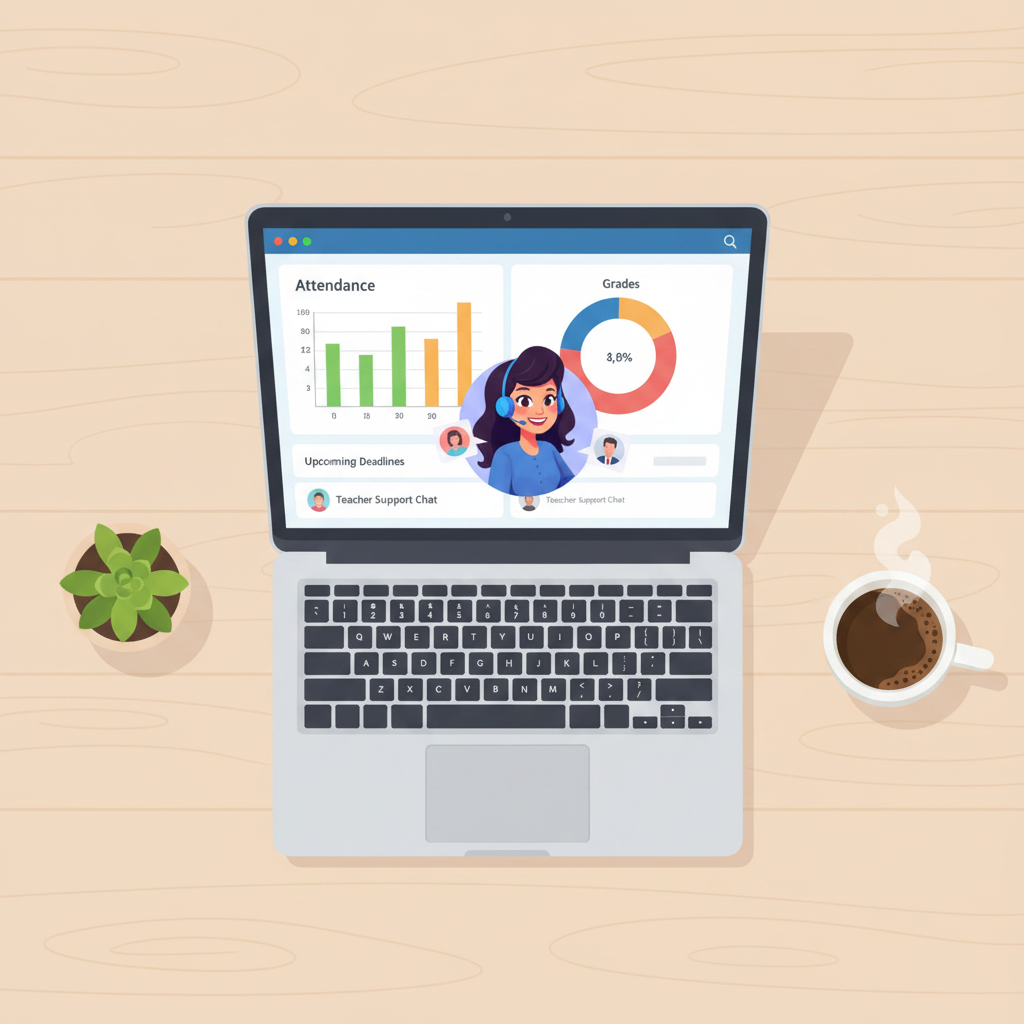sistema de administración escolar — imagen 3